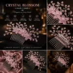 The Crystal Blossom Hair Comb