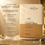 Twacha 24 K Luxury Gold Facial Kit (single Pack)