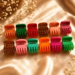Multicolor Mini Hair Claw Clip 12-Piece Multipack,