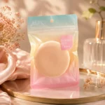 EURO Professional Round Velvet Powder Puff