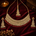 Traditional Kundan Bridal Jewellery Set,