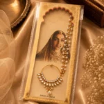 Traditional Gold-Plated Kundan Bridal Nath (Nose Ring