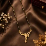 Elegant Gold-Plated Contemporary Mangalsutra