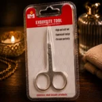 Premium Stainless Steel Curved Eyebrow & Beauty Scissor